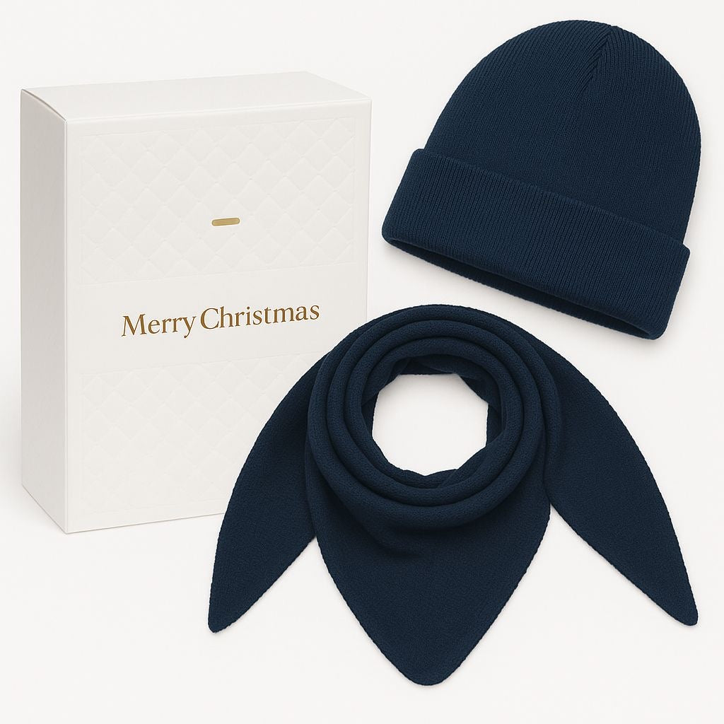 X-MAS Box 🎅🎁 "UNI" marineblau