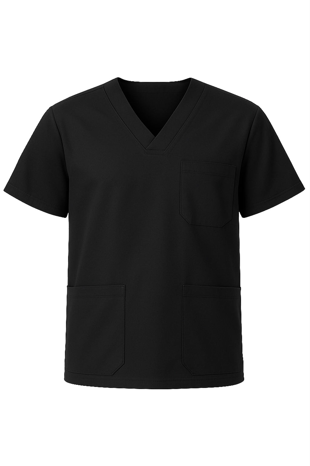 Medifashion24 Kasack, Unisex (Schwarz)