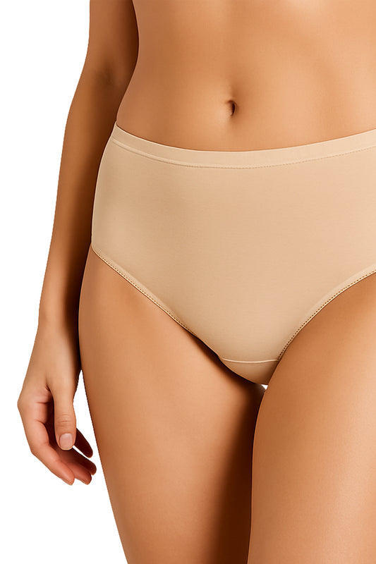Medifashion24 - Damen Slip Beige 3er Pack