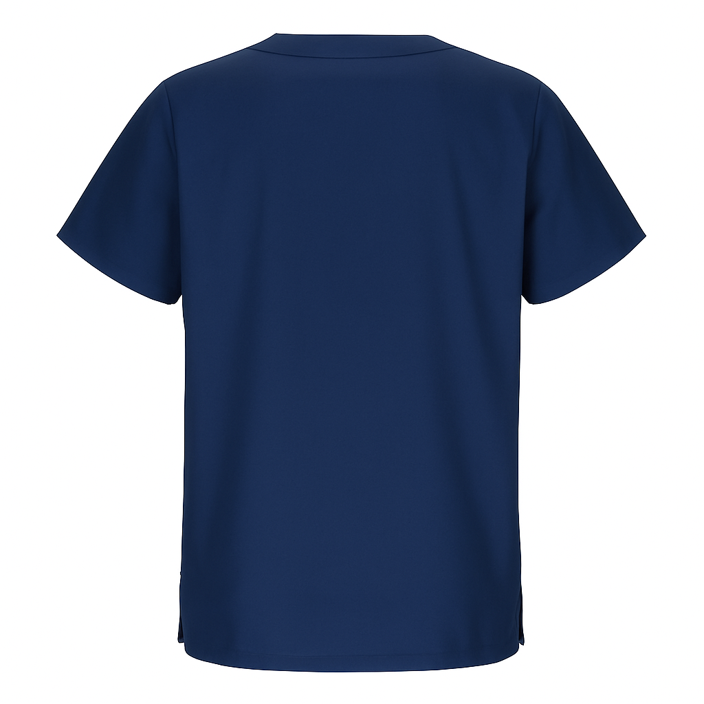 Medifashion24 Kasack, Unisex (Marineblau)