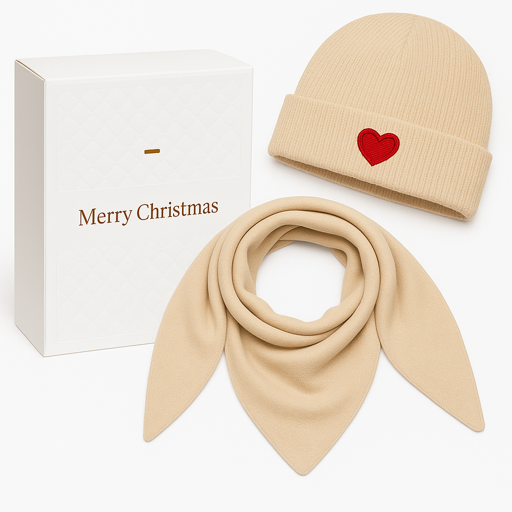 X-MAS Box 🎅🎁  "Herz" beige
