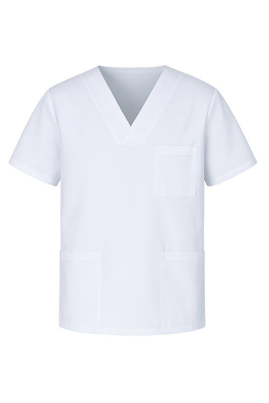 Medifashion24 Kasack, Unisex (Weiß)