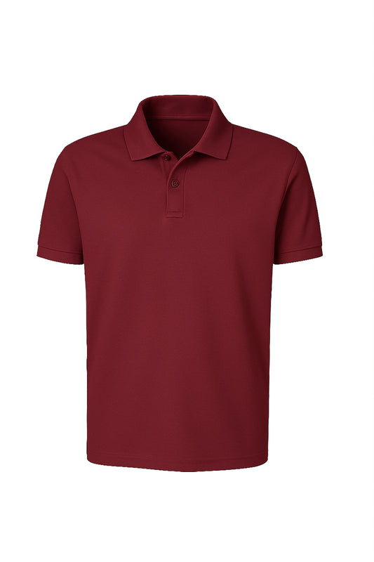 Medifashion24 - Polo-Shirt Herren bordeuxrot
