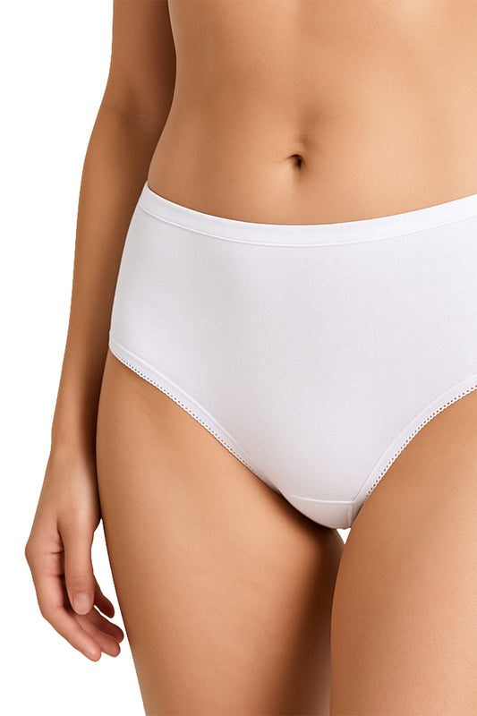 Medifashion24 - Damen Slip Weiß 3er Pack