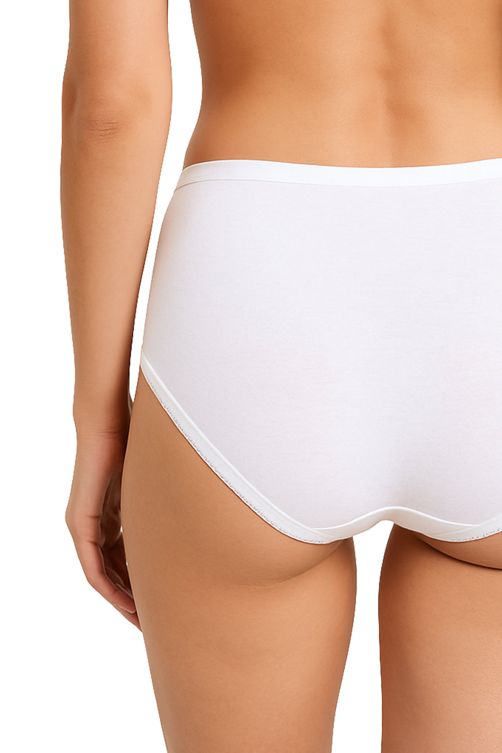 Medifashion24 - Damen Slip Weiß 3er Pack