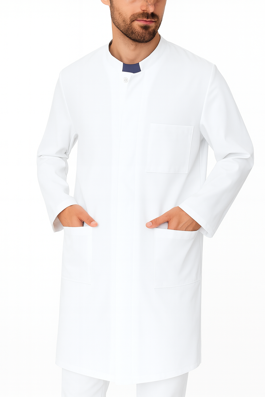 Medifashion24 Herren Laborkittel