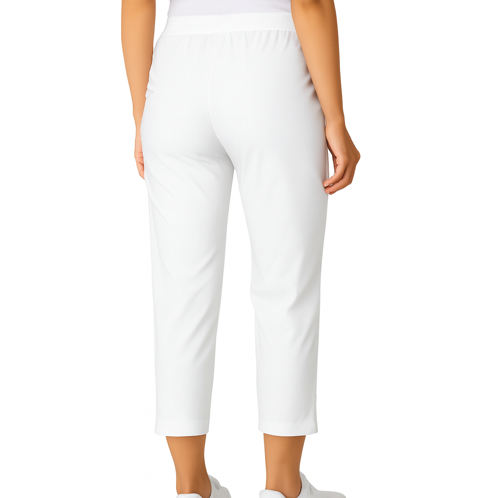 Medifashion24 - Stretchhose Knopfapplikation  "7/8 Länge"